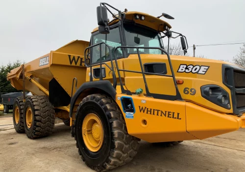 whitnell bell30e plant hire dump truck in essex